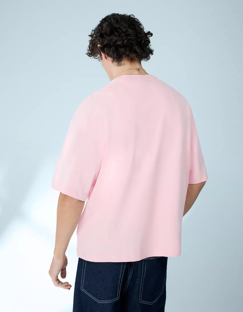 Push Your Limit Boxy Tee – Baby Pink (Limited Edition | 400 Pieces)